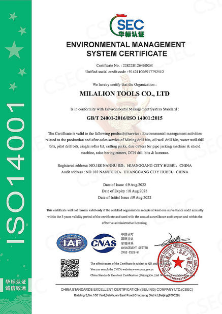 Certificación ISO 14001
